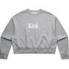 AS Colour Womens Oversized Crew Thumbnail