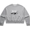 AS Colour Womens Oversized Crew Thumbnail